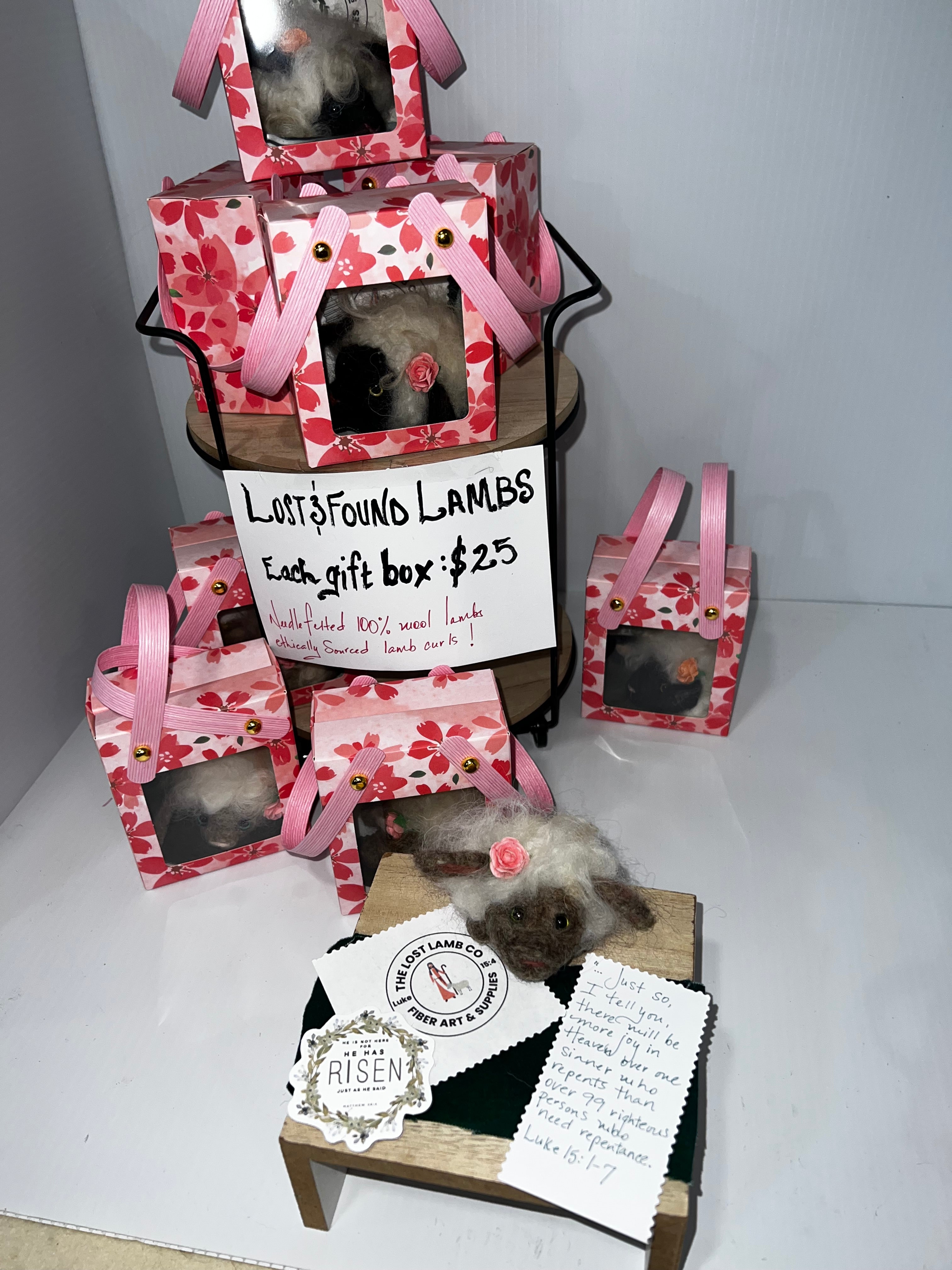 Lost & Found lamb gift box