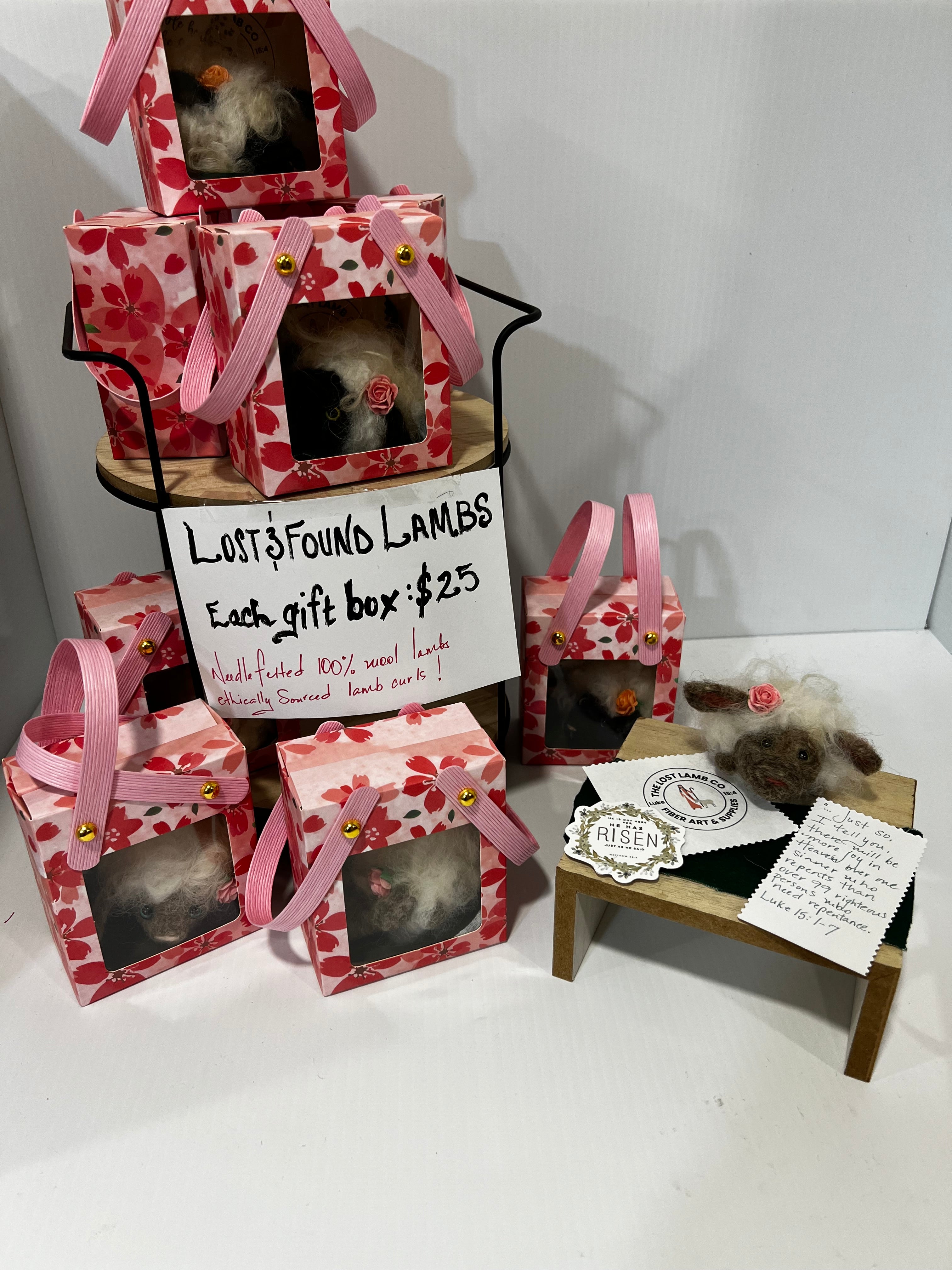 Lost & Found lamb gift box